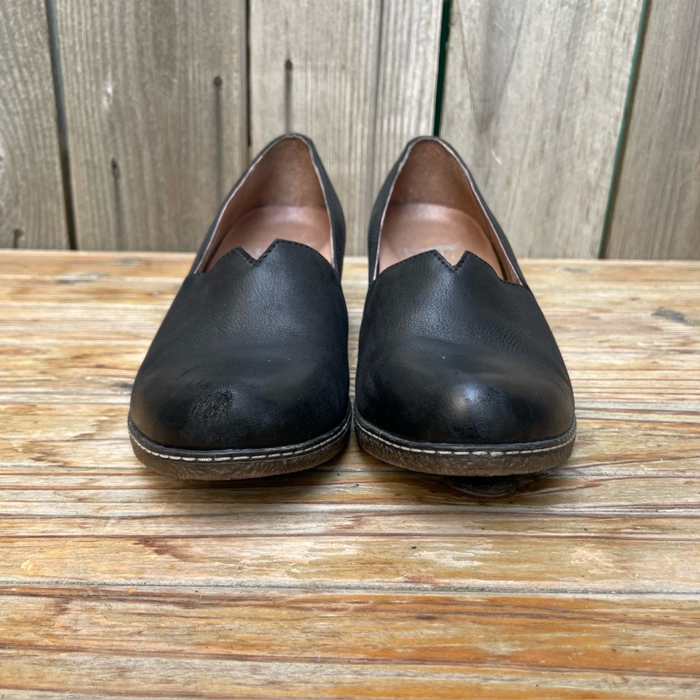 Dansko Liliana Black Wedge Loafer Size EUR 35 US 5 - Picture 11 of 16